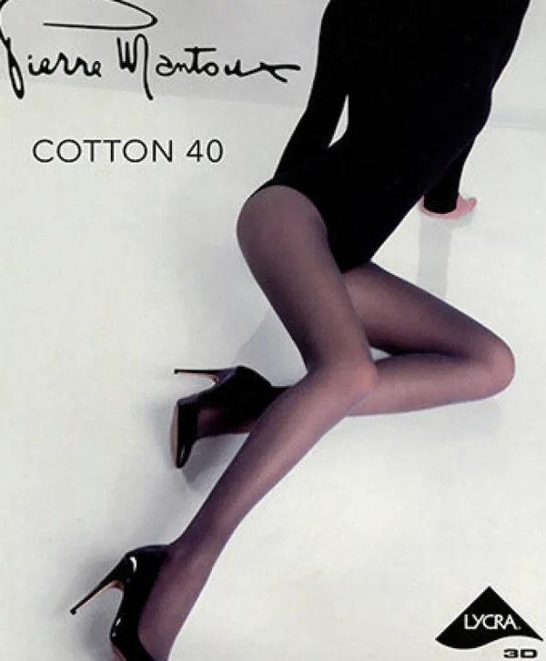 Women Pierre Mantoux Cotton 40 Tights