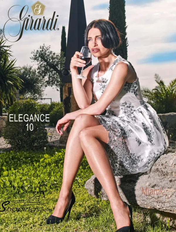 Women Girardi Elegance 10 Pantyhose