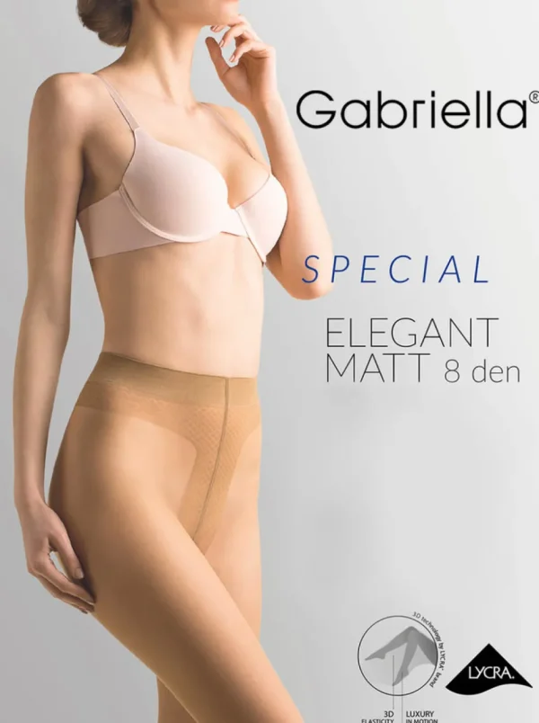 Women Gabriella Elegant Matt 8 Pantyhose