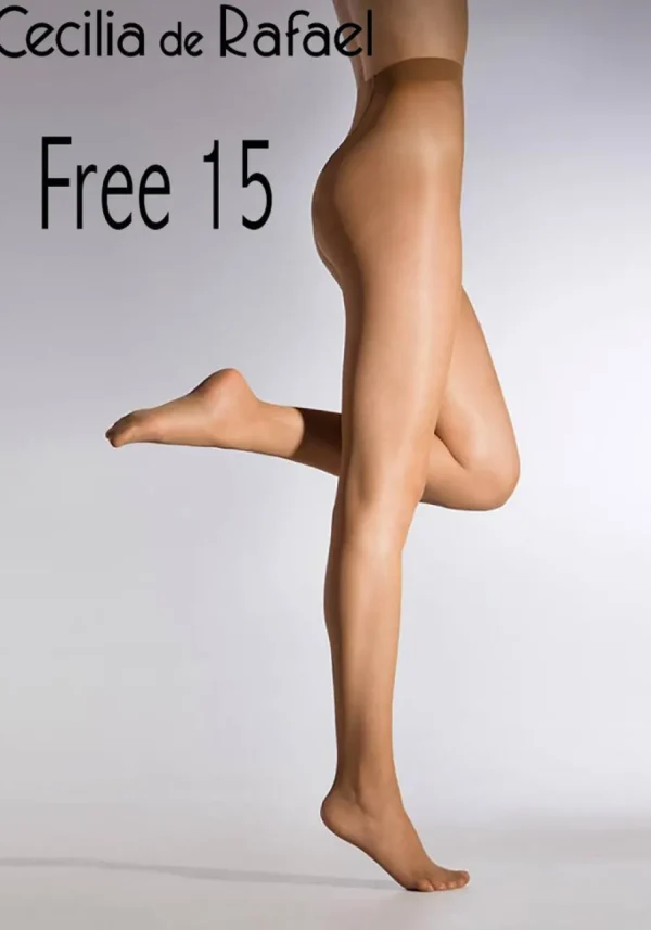 Women Cecilia de Rafael Free 15 Pantyhose