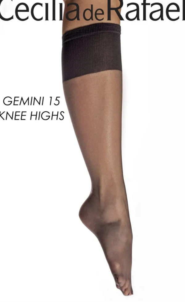 Women Cecilia de Rafael Gemini 15 Knee Highs