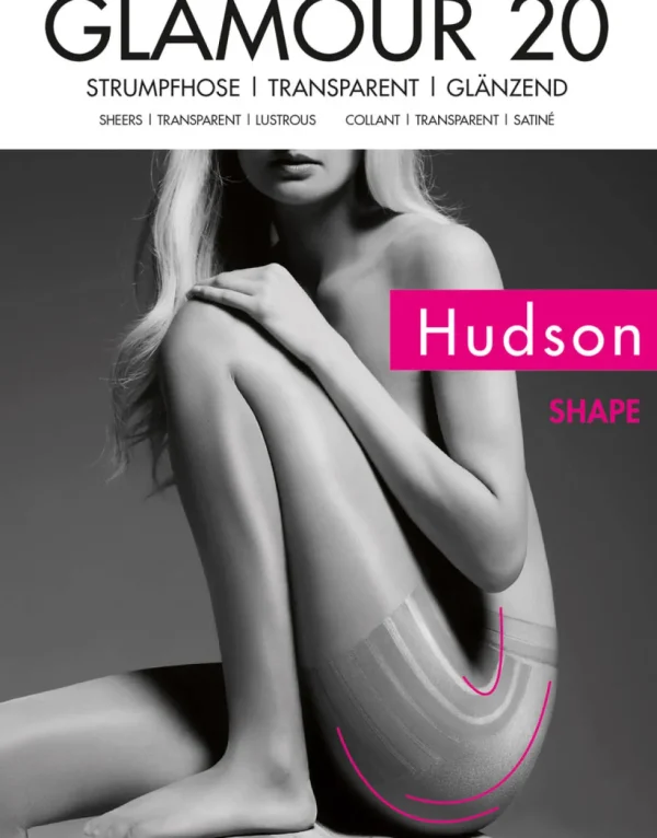 Women Hudson Glamour 20 Shape Pantyhose