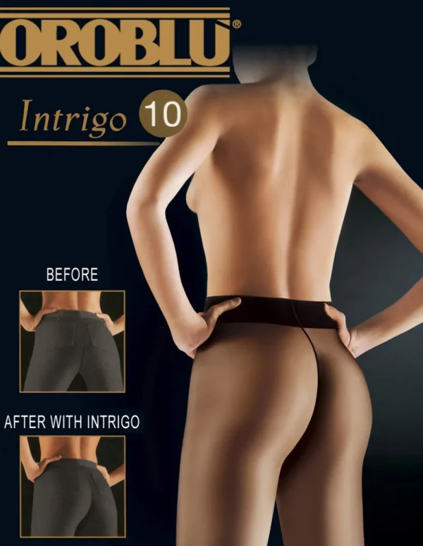 Women Oroblu Intrigo 10 Pantyhose