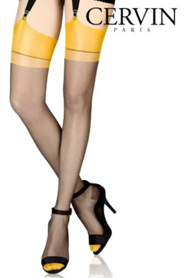 Women Gio Rht Full Contrast Stockings