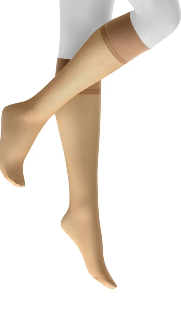 Women Kunert Satin Look 20 Knee Highs